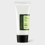 showcasing a bottle of COSRX Aloe Soothing Sun Cream