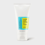 A close-up image of the COSRX Low pH Good Morning Gel Cleanser, a key component of a morning skincare routine.