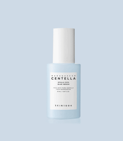 Madagascar Centella Hyalu-Cica Blue Serum - Nourishing skincare for radiant skin. Centella asiatica and hyaluronic acid formula.